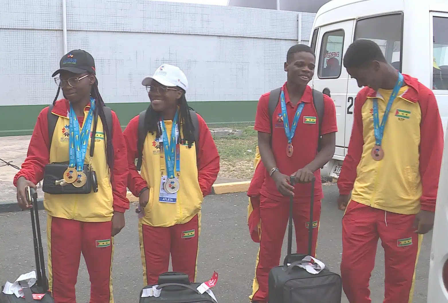 6 medalhas para STP nos jogos da CPLP